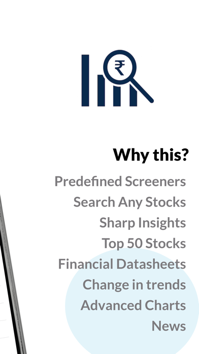 Stock Screener NSE/BSE Market Screenshot