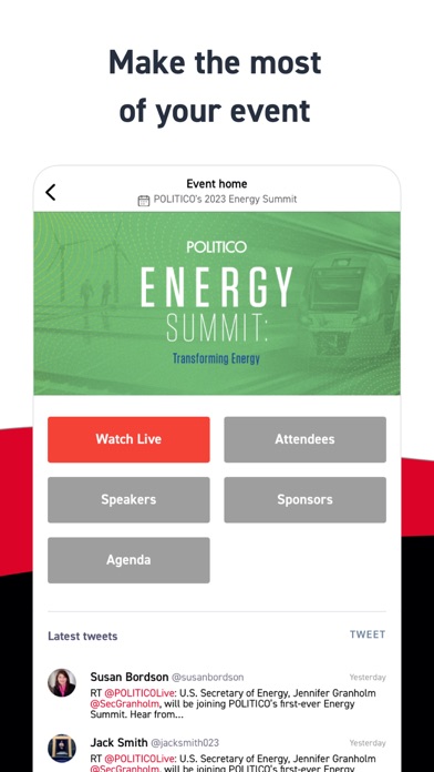 POLITICO Live Screenshot