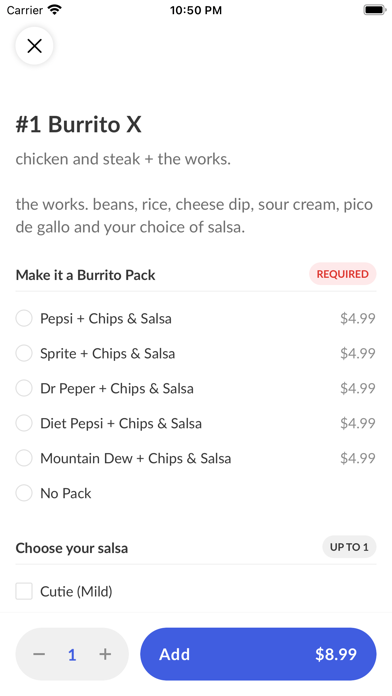 Burrito Xpress Screenshot