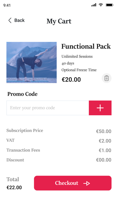 Fit Project Screenshot