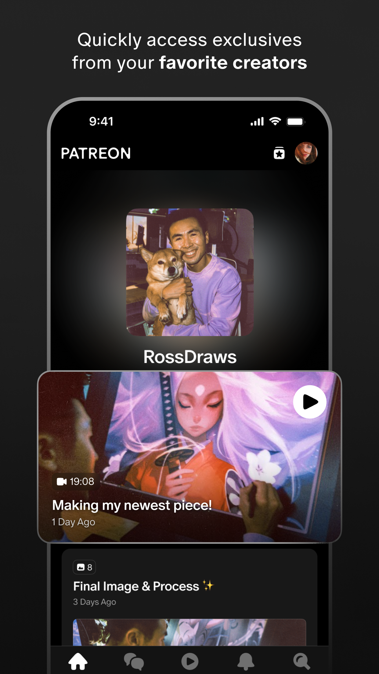 Patreon screenshot 1