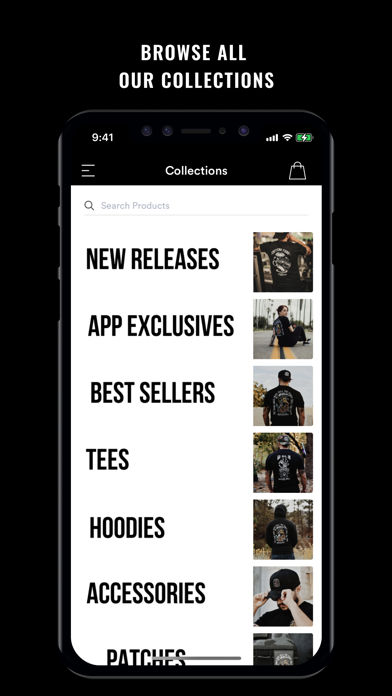 Restless Souls Apparel Screenshot