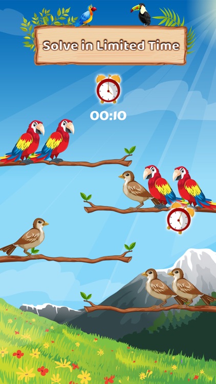 Bird Sort Color Puzzle ASMR screenshot-3