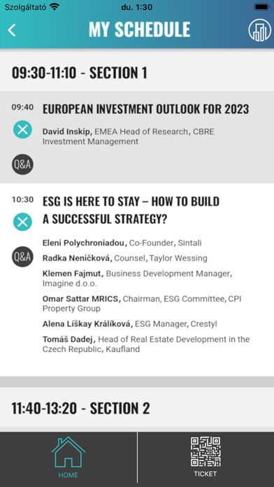 Property Forum Events Screenshot