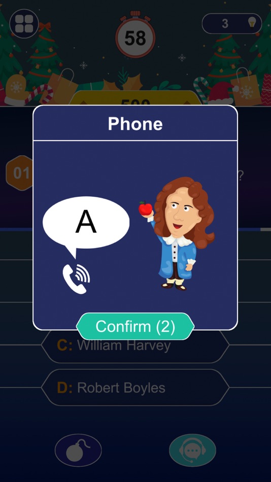 #2. Millionaire Quizizz: IQ Trivia (iOS) โดย: Bien Phan