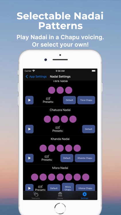 Talanome - Carnatic Metronome screenshot-7