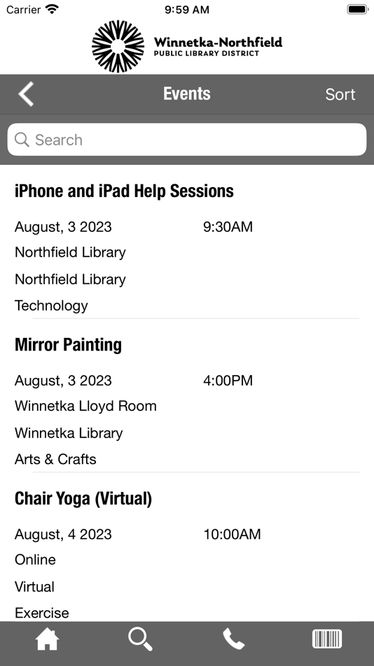 #4. Winnetka-Northfield Public Lib (iOS) 由: Winnetka-Northfield Public Library District