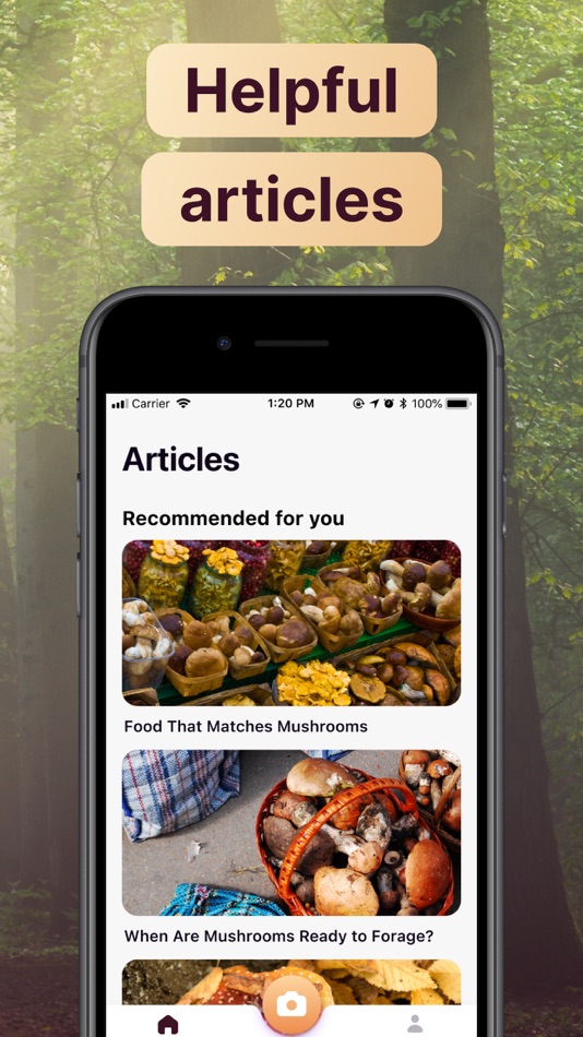#4. AI Mushroom Identifier App (iOS) 由: DMYTRO CHERNOV
