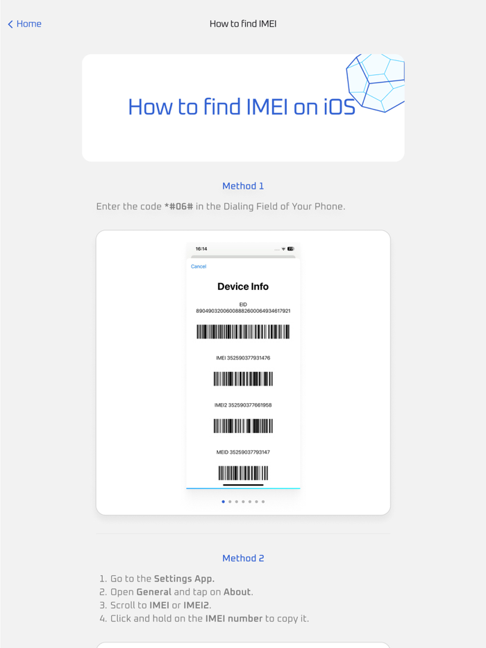 IMEI Info Checker
