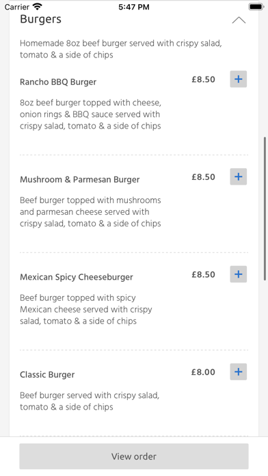 Rancho Steak House, Fareham Screenshot