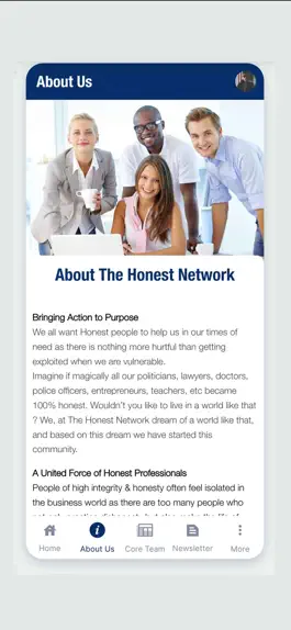 Game screenshot The Honest Network apk