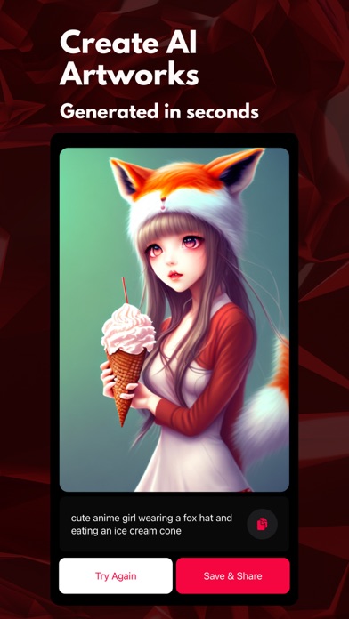 AI Art Generator - Rubie Screenshot