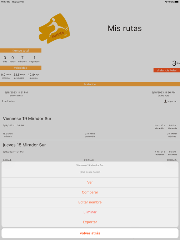 PatinEs iPad screenshot 4 - Sports app