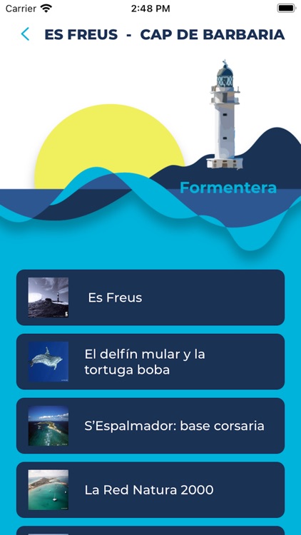 AUDIOGUIAS DEL MAR FORMENTERA