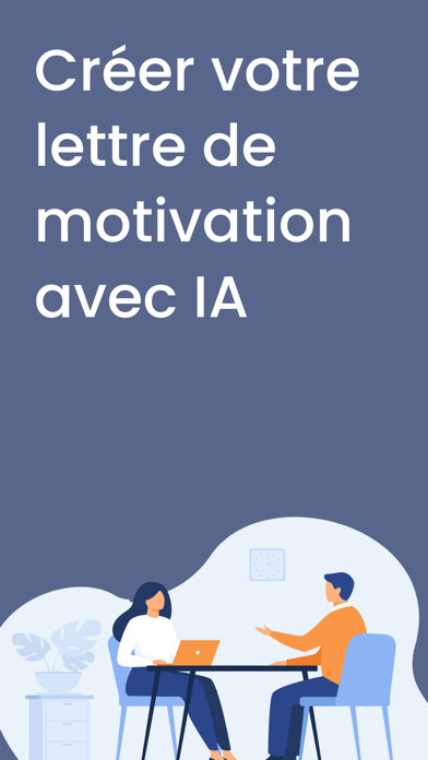 Lettre de motivation IA Screenshot