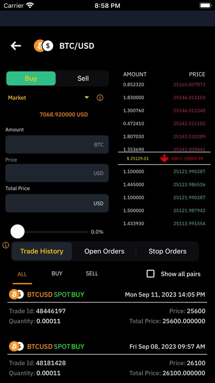 Trading Terminal -Trade Crypto screenshot-4