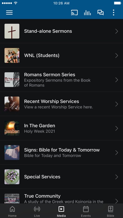 CBC APP Screenshot