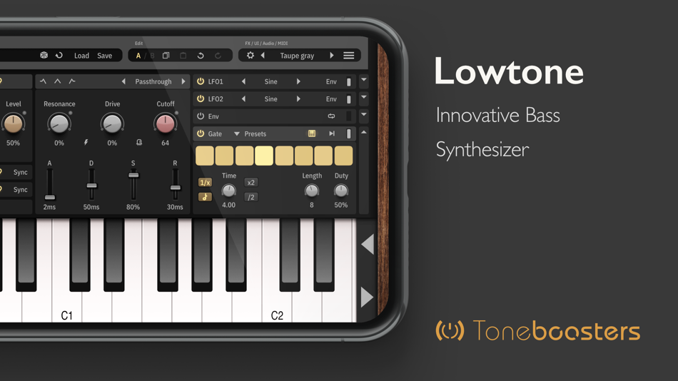 #1. TB Lowtone (iOS) 由: ToneBoosters