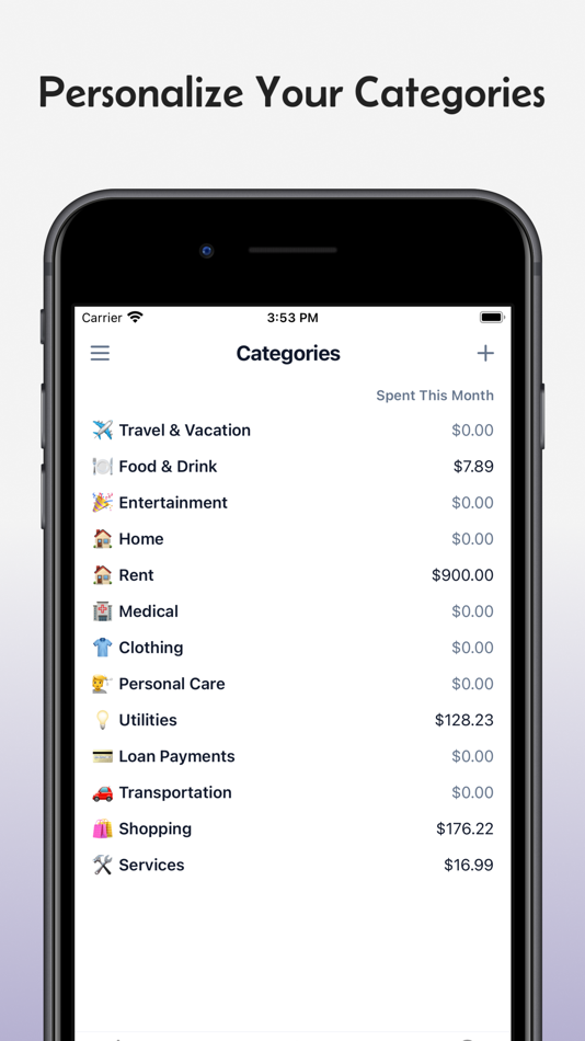 #8. Spending Tracker - Vizz (iOS) 由: Vizz Labs LLC