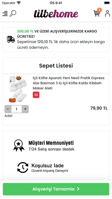 Tilbe Home Screenshot