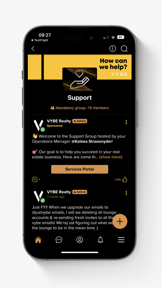 #6. VYBE Lounge (iOS) 由: VYBE Realty, LLC