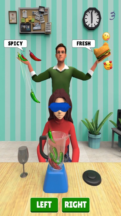 Yes or No? Food Prank Games 3D Screenshot