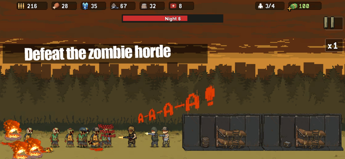 Forest Survival - Zombie War