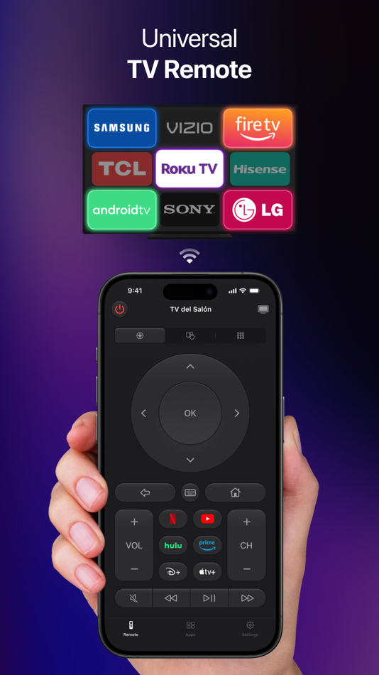 #1. Smart TV Remote Control by TVR (iOS) By: iDec Apps S.L.