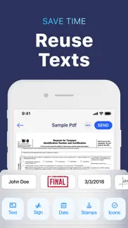 fill and sign: pdf editor app iphone screenshot 4