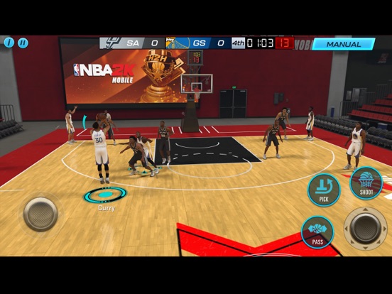 NBA 2K Mobile Basketball Game iPad app afbeelding 9