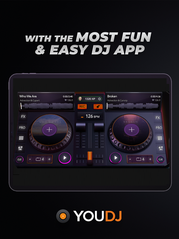 Screenshot #5 pour YouDJ Mixer - Easy DJ app