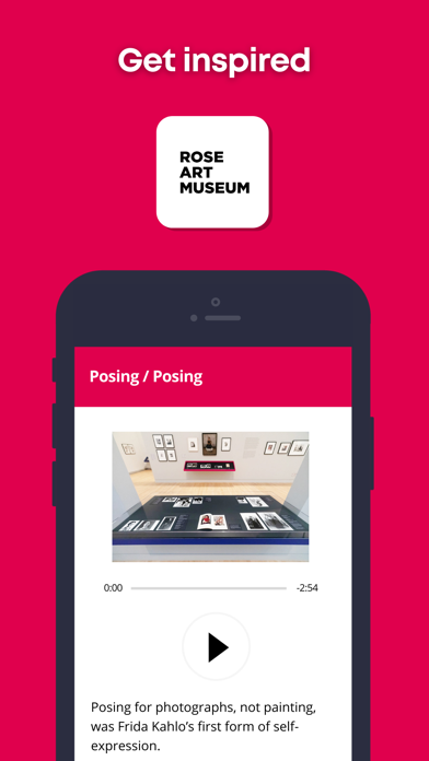 Rose Art Museum App Screenshot