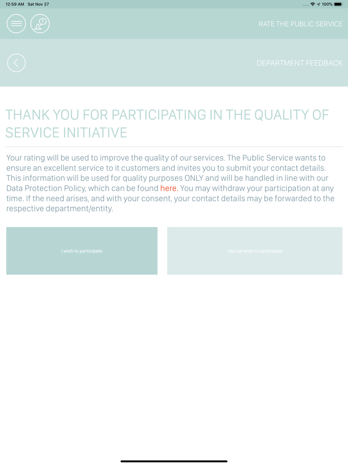 Rate the Public Service