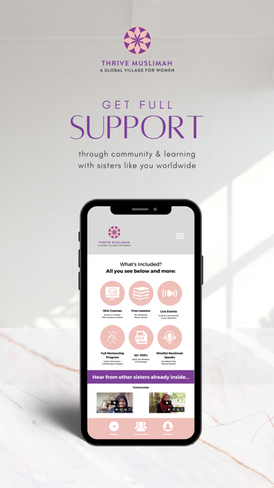 Thrive Muslimah Screenshot