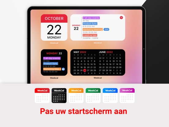 Week Calendar - Slimme Planner iPad app afbeelding 9