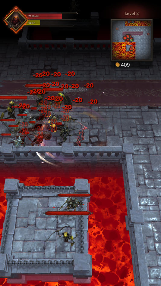 #2. Dungeon Lore 3D (iOS) 由: Hakan Sutcu