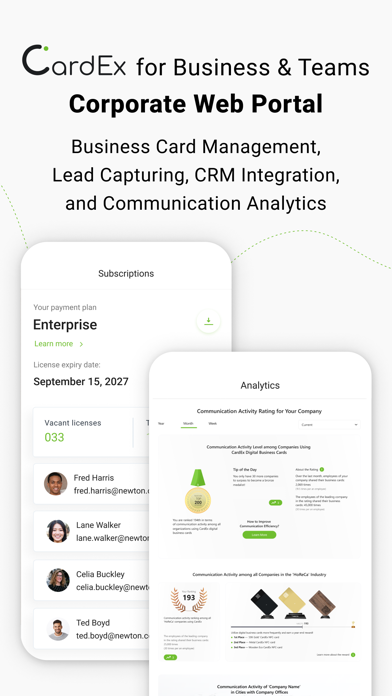CardEx - Digital Business Card Screenshot