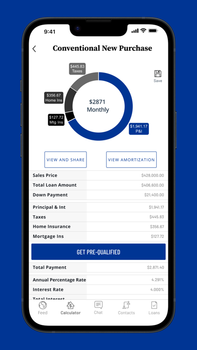 Signature Home Lending App Screenshot