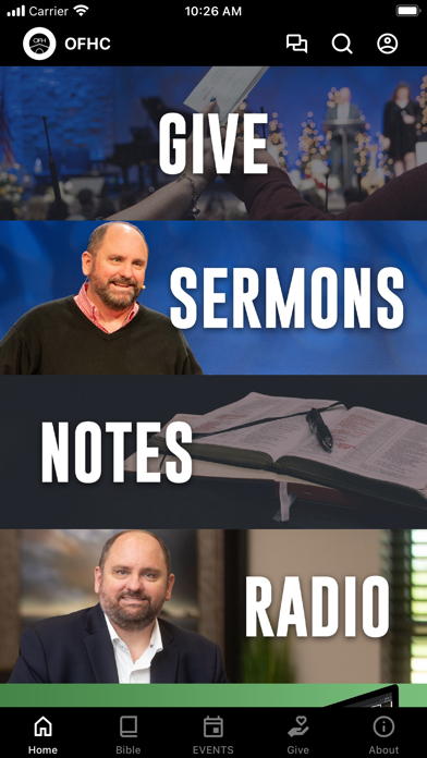 Our Finest Hour Church Screenshot