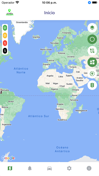 Seguridad Inteligente GPS Screenshot