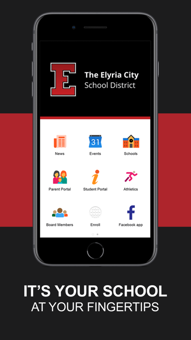 Elyria City School District Screenshot