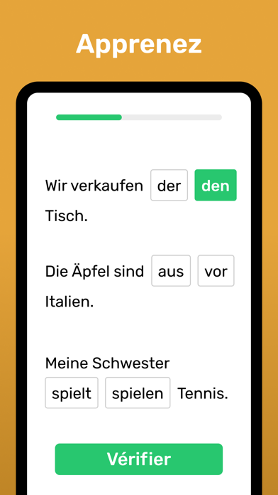 Screenshot #3 pour Wlingua - Apprenez l’allemand