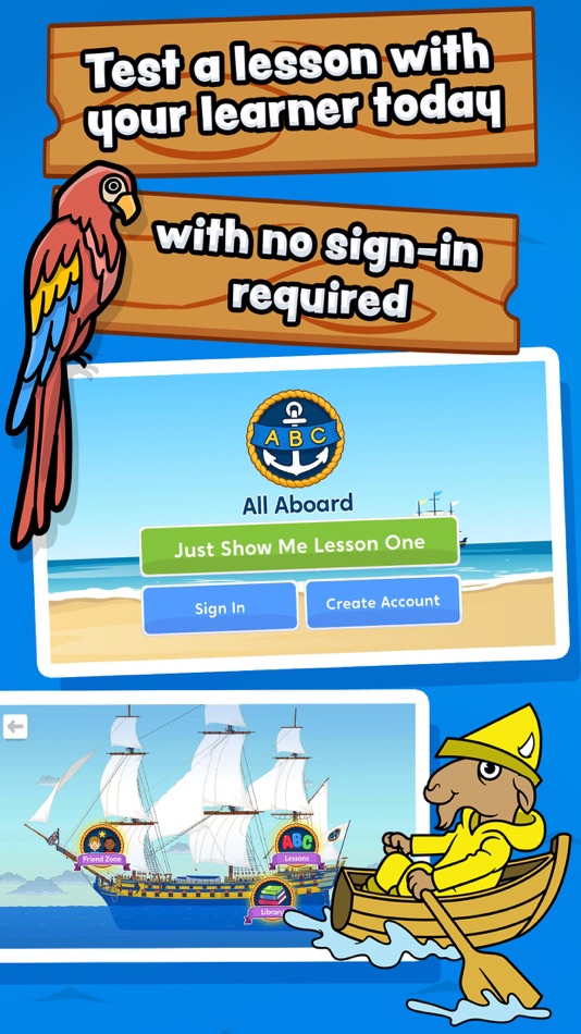 #2. All Aboard learn-to-read app (iOS) Podle: All Aboard Learning Ltd