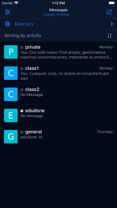 chat Audax IR Screenshot