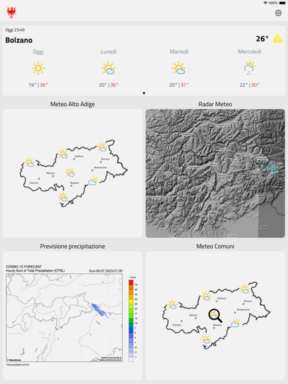 Screenshot #4 pour Meteo Alto Adige / Südtirol
