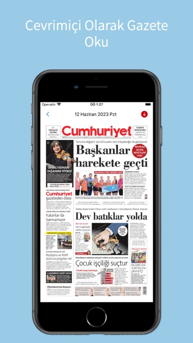 Cumhuriyet-E-Gazete Screenshot