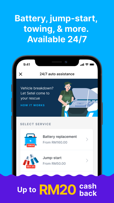 Setel: Fuel, Parking, e-Wallet Screenshot
