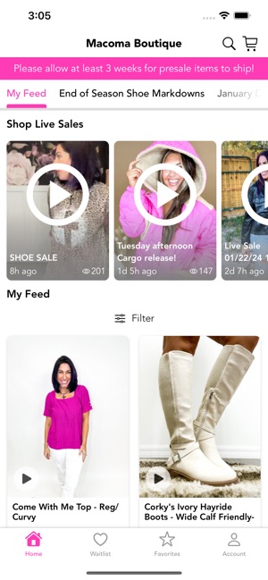 Macoma Boutique on the App Store