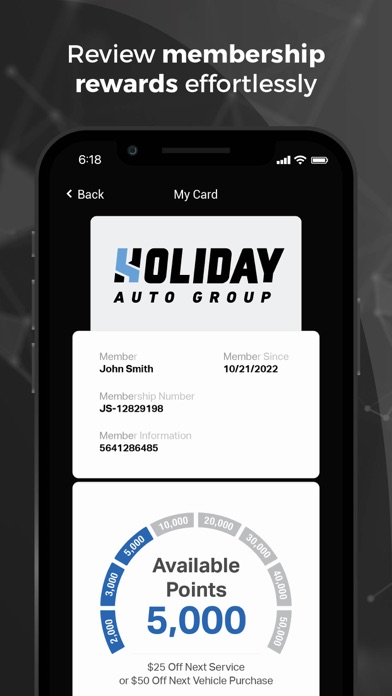 Holiday Family Auto Group Screenshot