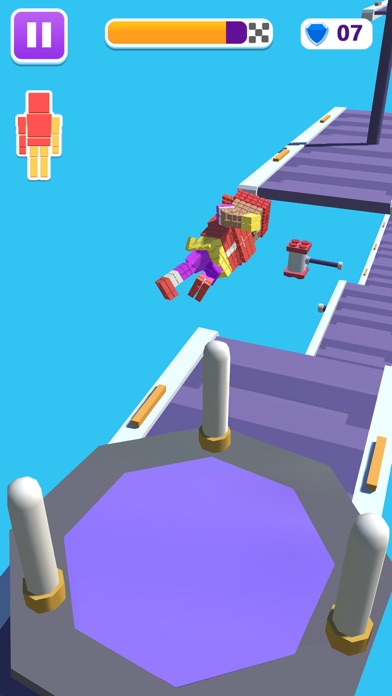Trap Rush 3D-Tricky Maze Run Screenshot